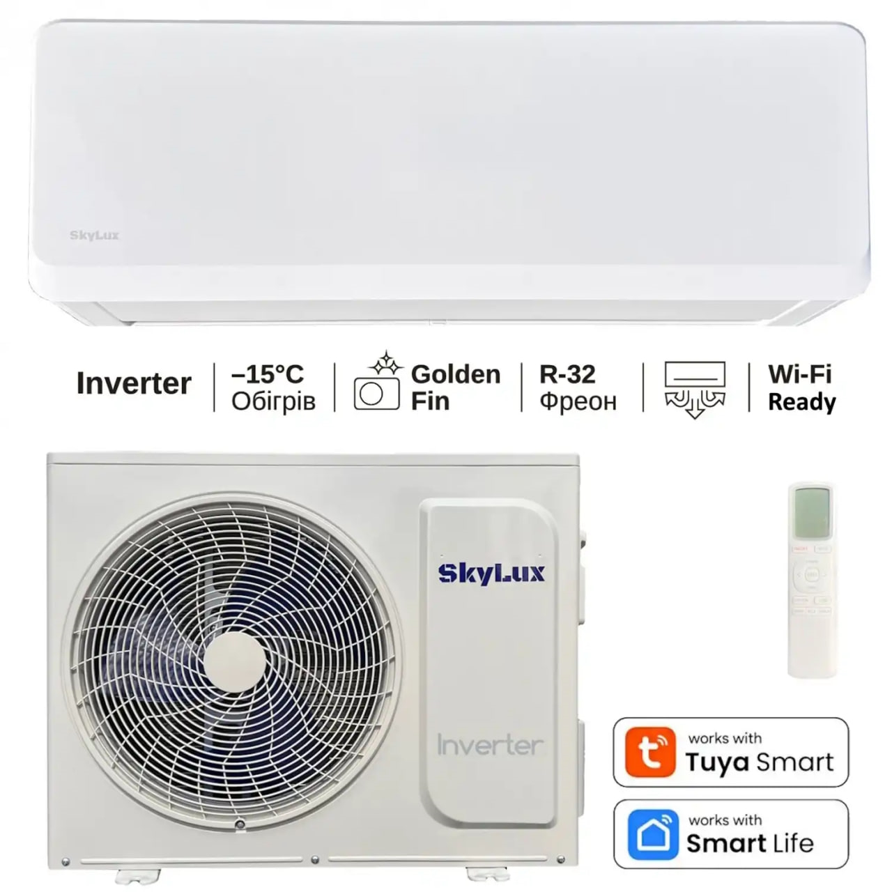 Кондиціонер SkyLux SK-09CDR3DI